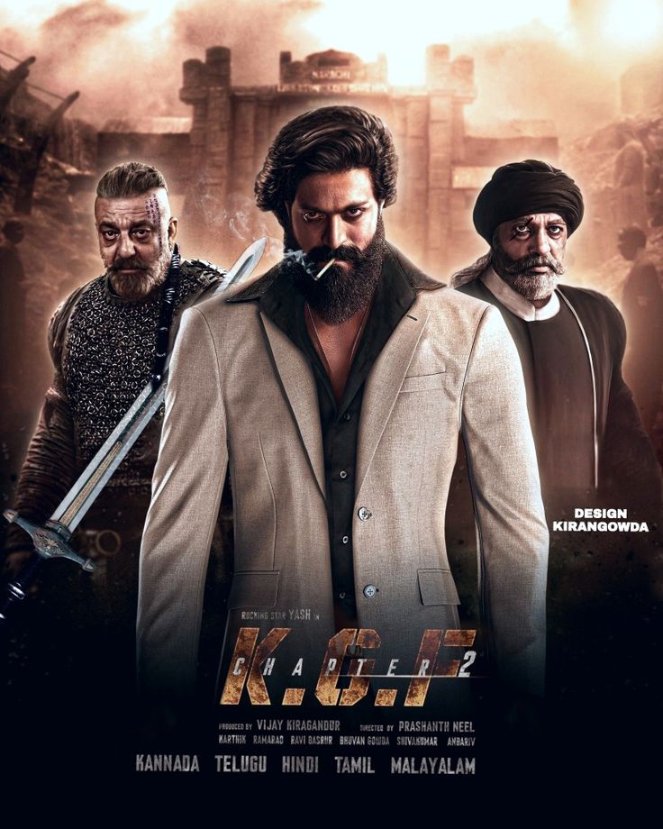 K.G.F: Chapter 2 (2022) Hindi (ORG 5.1) WEB-DL 1080p 720p & 480p x264/10Bit-HEVC [ESubs] | Full Movie